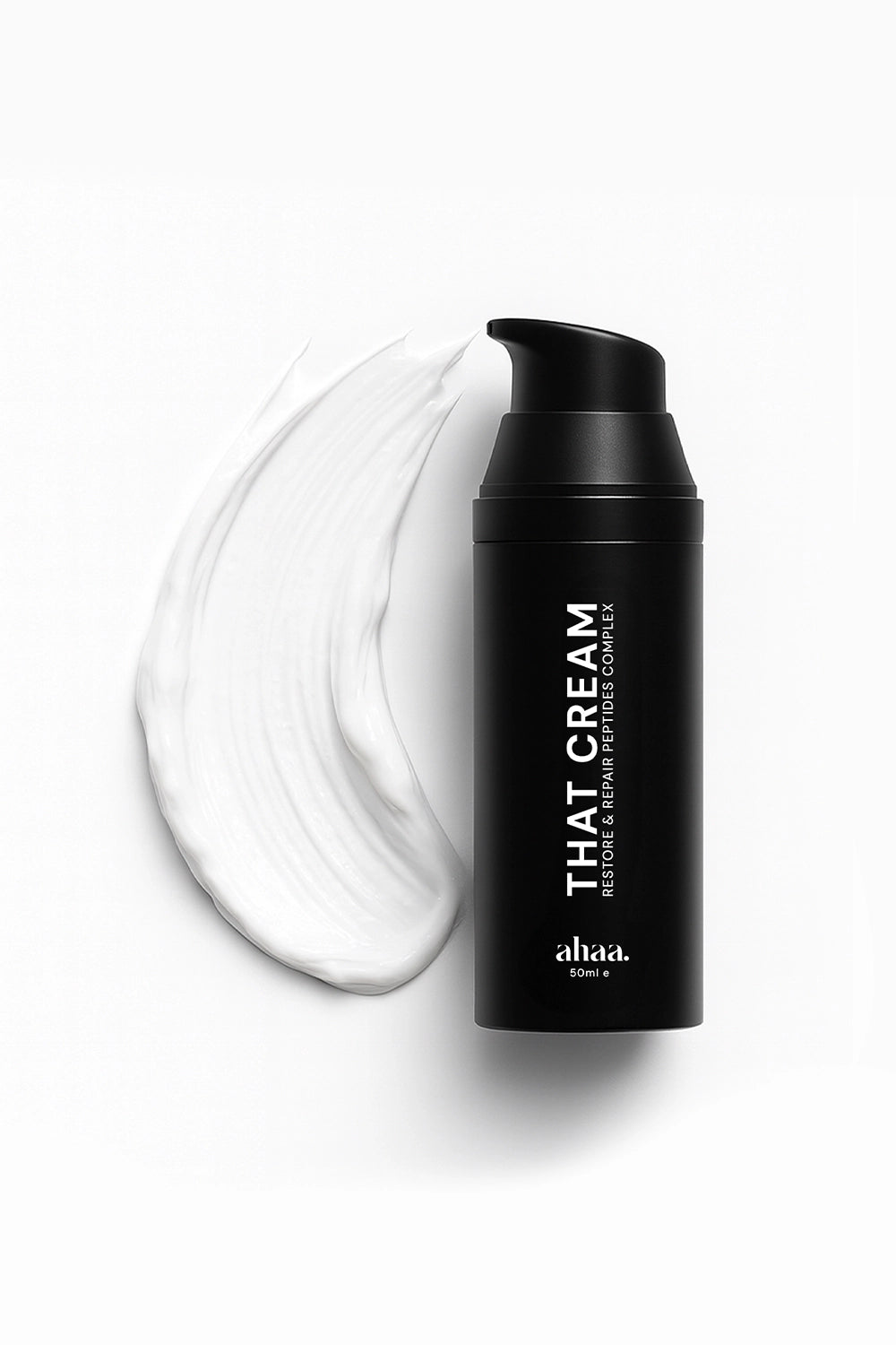 Peptide face cream for smoother and stronger skin