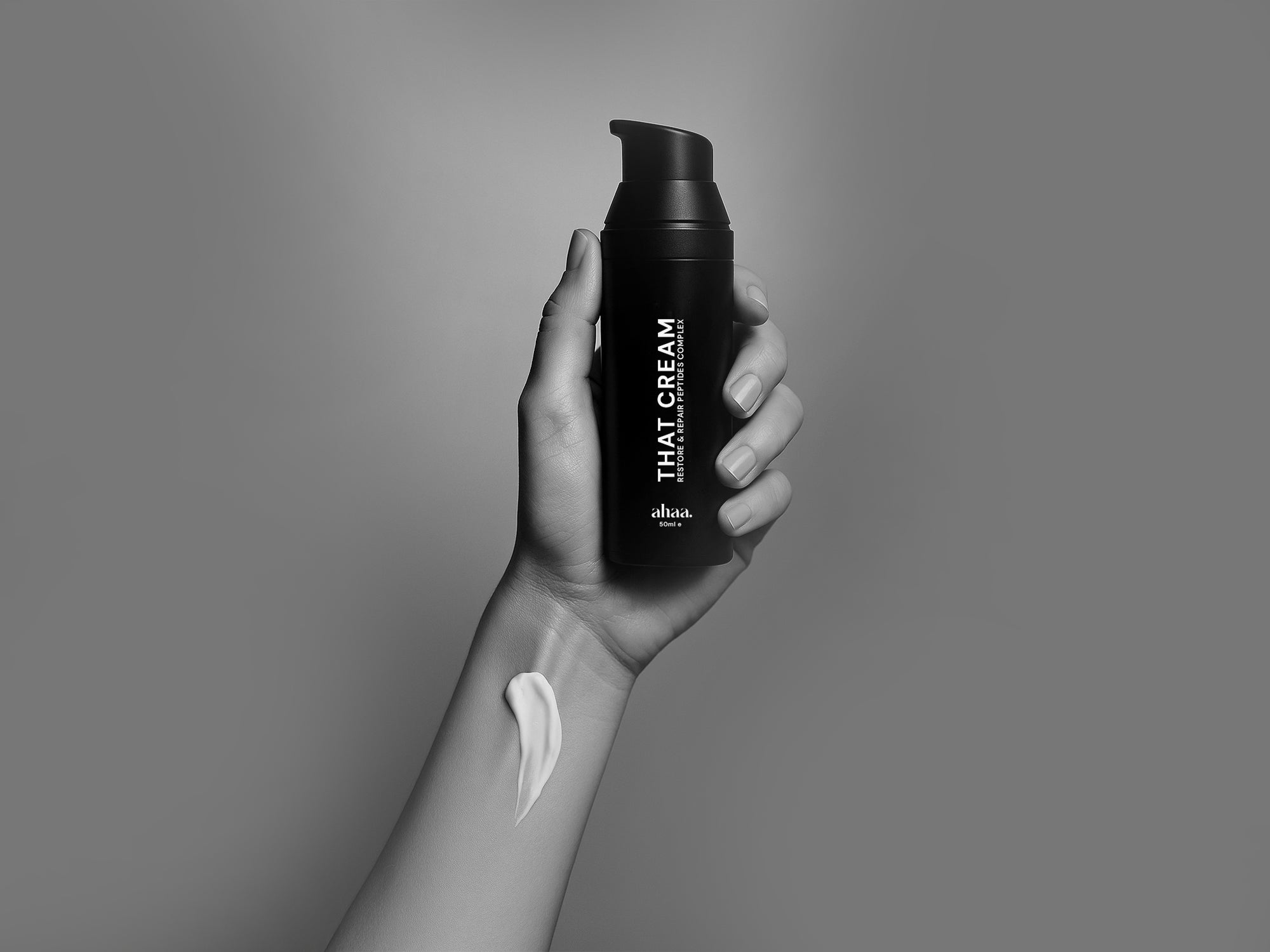Luxury That Cream peptides face cream by Ahaa Skincare